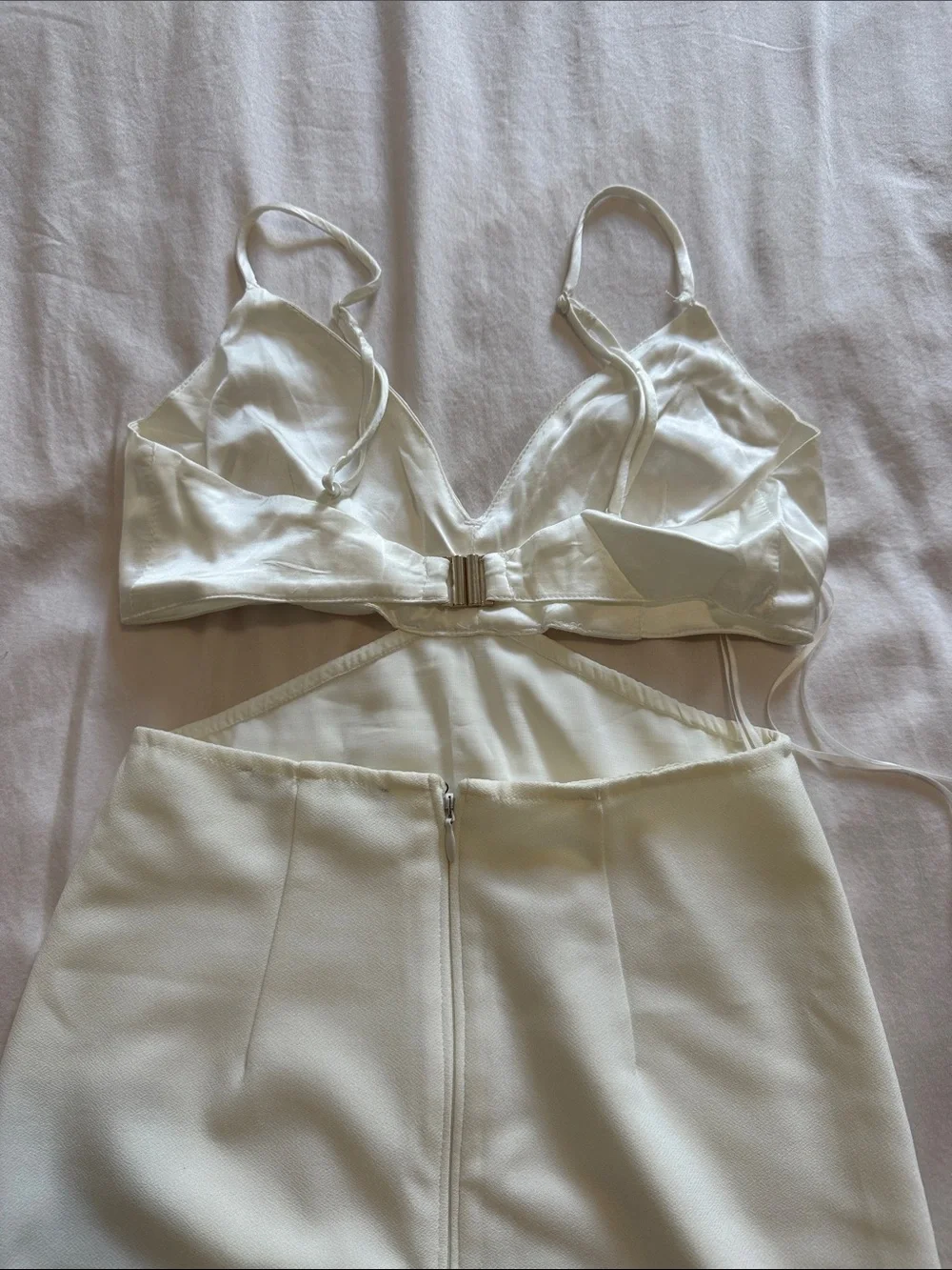 Abercrombie White Maxi Dress